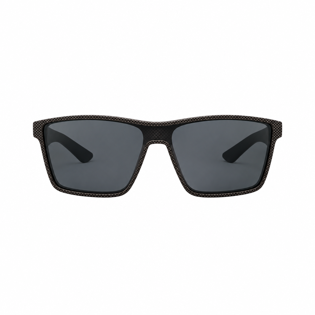 ROH Carbon Texture Rectangular Sunglasses