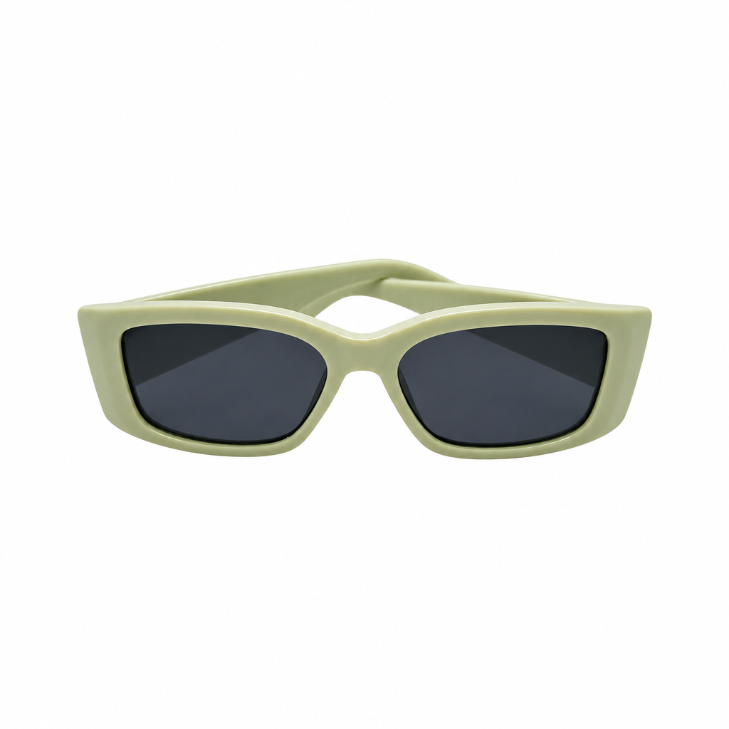 ROH Sage Green Retro Cat-Eye Sunglasses