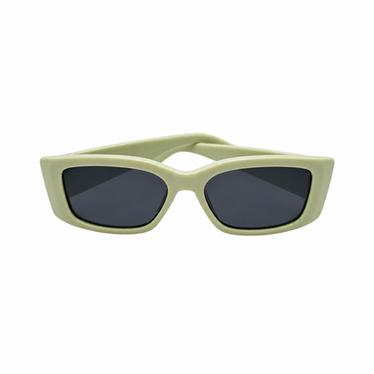 ROH Sage Green Retro Cat-Eye Sunglasses