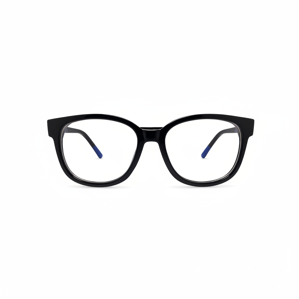 Black Square Optical Frame – RH-9095 | Rehmatullah Optical House |
