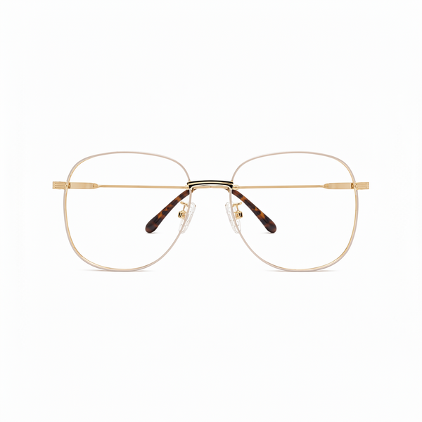 Gold Square Optical Frame – RH-2367 | Rehmatullah Optical House |