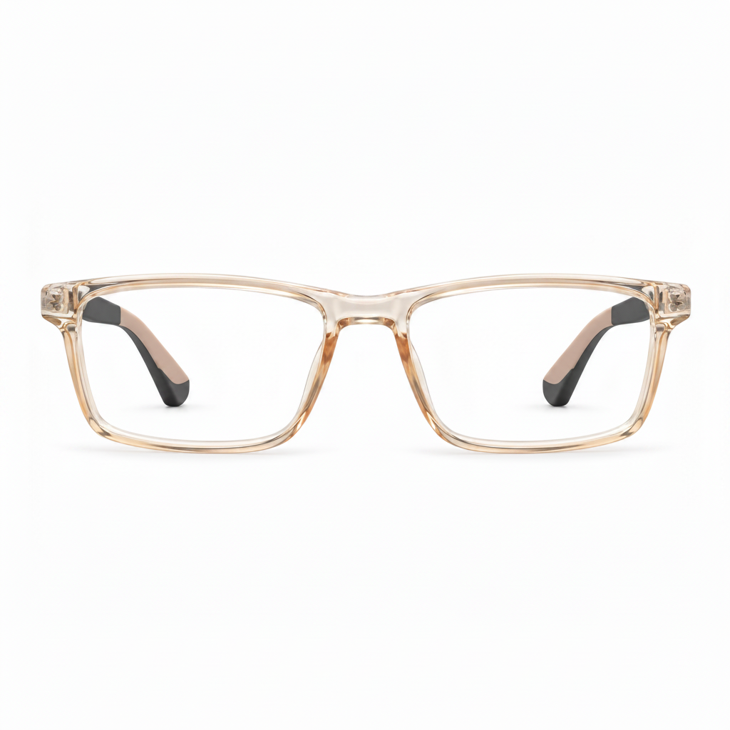 RH-6779 Transparent  Rectangular Eyeglasses Frame
